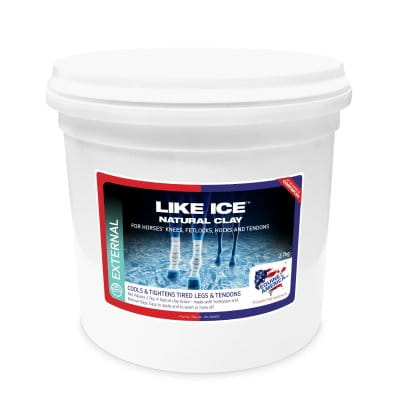 Like Ice 2,7kg glinka chłodząca dla koni wspierająca regenerację nóg i ścięgien