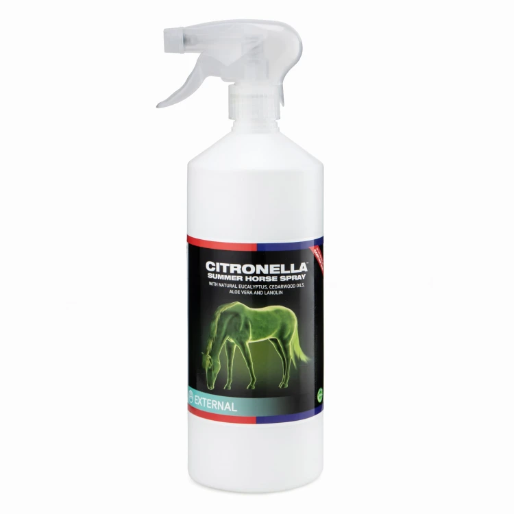 Citronella Summer Horse Spray 750 ml – spray dla koni z atomizerem z olejkami eterycznymi