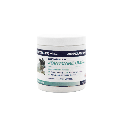 Canine Cortaflex Working Dog Jointcare Powder 90 g – proszek na stawy dla psów z glukozaminą, chondroityną i kolagenem