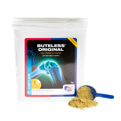 Buteless Original Powder 3kg suplement na stawy i mięśnie dla koni z boswellią, MSM i juką VetHoof