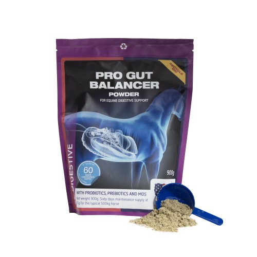 Pro Gut Balancer 900 g suplement na trawienie dla koni wsparcie mikroflory jelit i układu pokarmowego