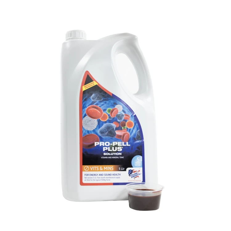 Pro-Pell Plus 5L płynna witamina i minerały dla koni – suplement witaminowo-mineralny Equine America