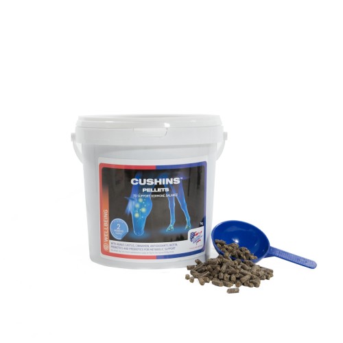 Cushins Pellets 1 kg – suplement dla koni wspierający równowagę hormonalną