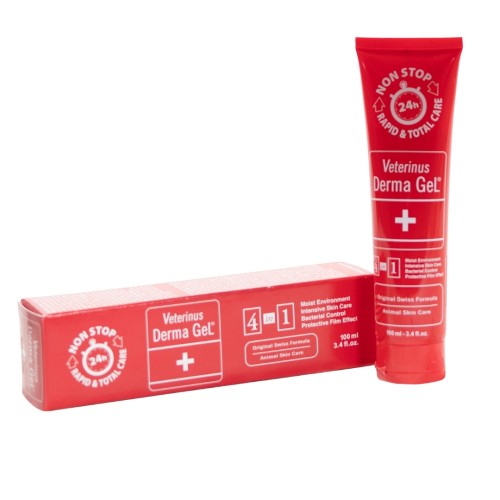 Veterinus Derma Gel+ 100 ml – żel do pielęgnacji skóry zwierząt