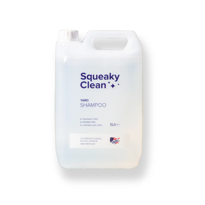 Squeaky Clean Yard Shampoo – szampon dla koni do codziennej pielęgnacji.